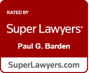 Rated By Super Lawyers | Paul G. Barden | SuperLawyers.com